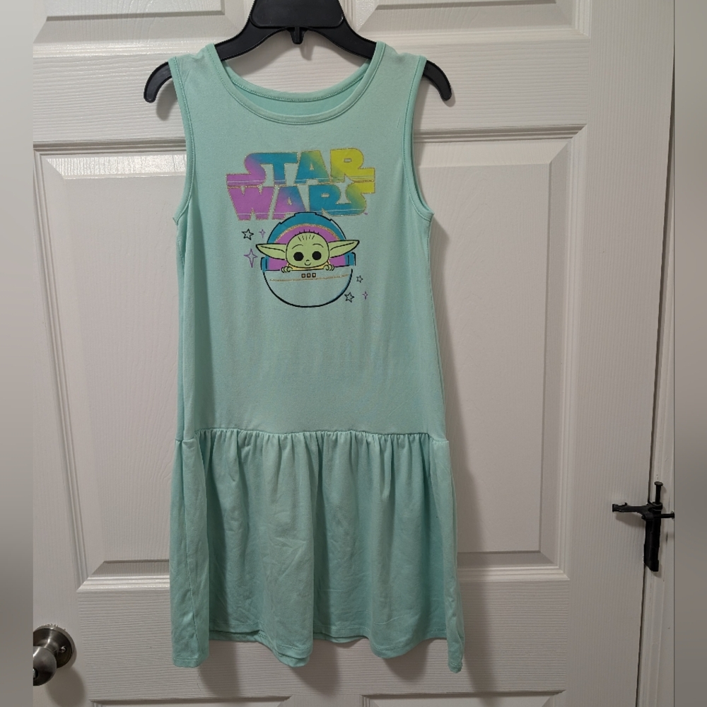 Star Wars Kids Dress - Mint Green